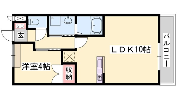 北条町駅 徒歩12分 1階の物件間取画像